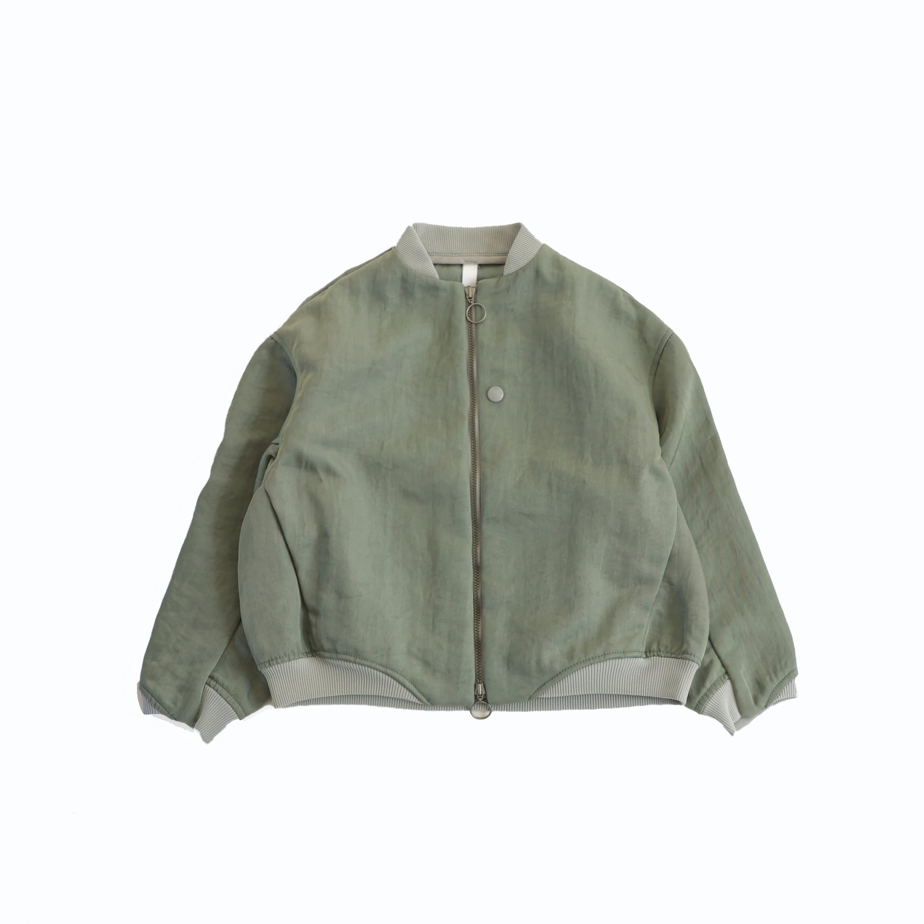 MOUN TEN.(マウンテン)/ bright twill zip blouson / ashgreen