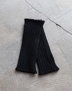 LEUCHTFEUER 26FW “FINGERLESS GLOVES” COLOR : SCHWARZ