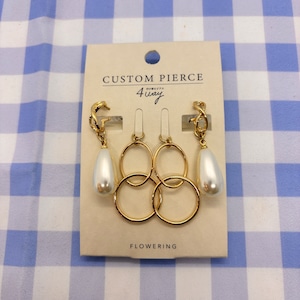 付け替えピアス