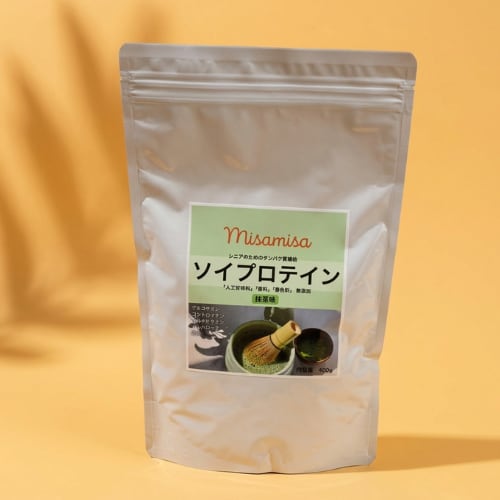 【定期便】初回半額Misamisaソイプロテイン抹茶味