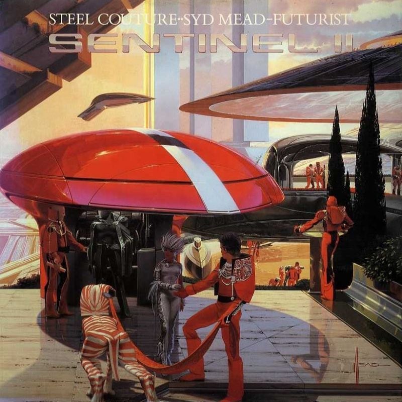 SENTINELII STEEL COUTURE SYD MEAD- FUTURIST | magnif