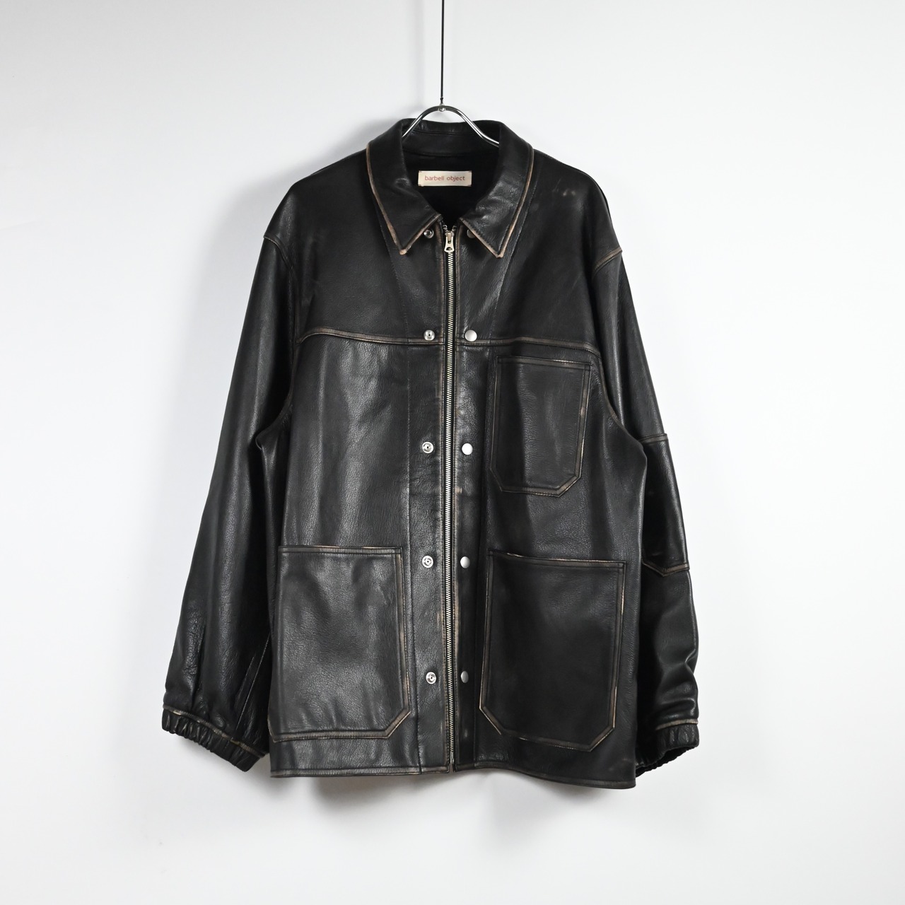 【店頭販売限定】barbell object / leather coverall size1 ,2完売