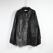 【店頭販売限定】barbell object / leather coverall size1 ,2完売