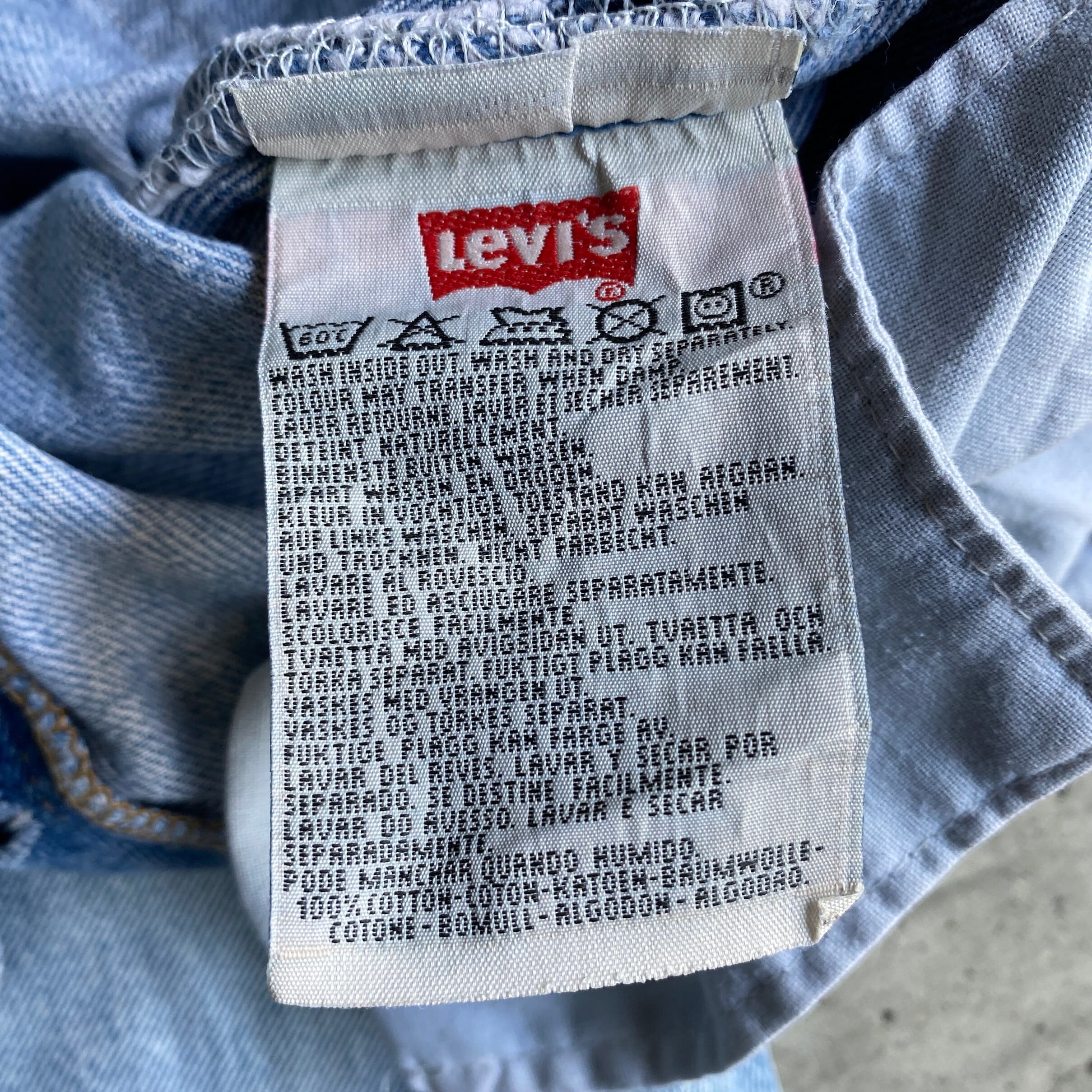 90年代 リーバイス Levi's 501 ジーンズ ストレートデニムパンツ USA製 メンズw34 ヴィンテージ /eaa309130