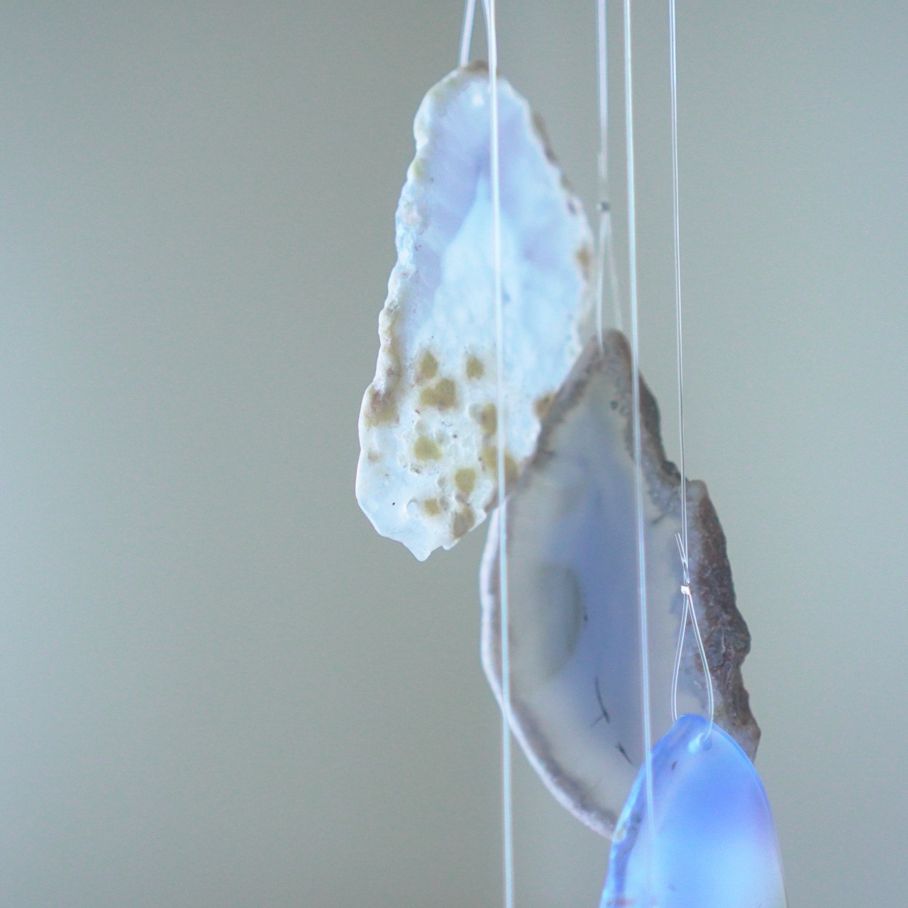 SAIRUIU 04 - アゲートヒーリングチャイム / Agate Sun Catcher Wind Chime 874