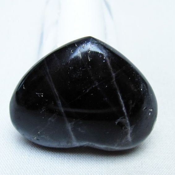 モリオン 置物 ハート 黒水晶 一点物 145-1900 | 天然石
