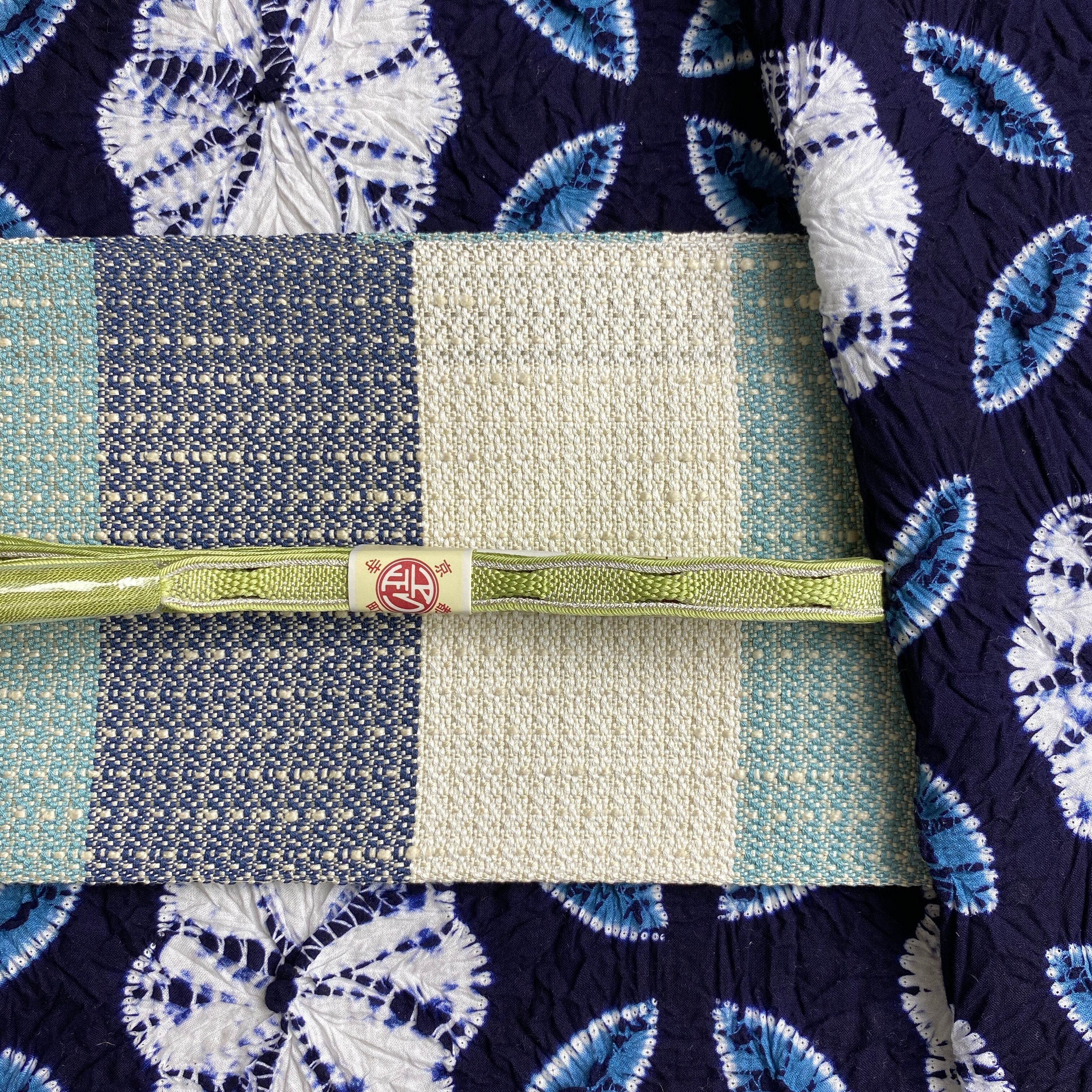 誂え品】伝統的工芸品 有松絞り浴衣 七宝花 ＊お仕立代込 | きものの