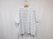 EVCON” BORDER WIDE S/S TEE WHITE”