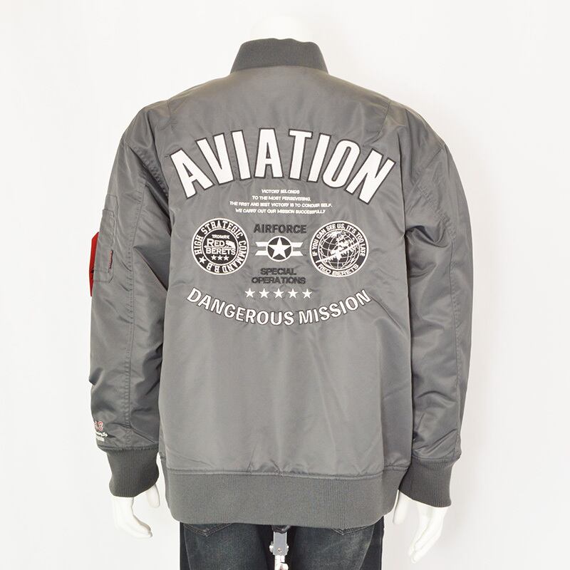 RedBerets「FLYING MASTER」MA-1　フライトジャケット﻿ ネイビー 【REDBERETS(レッドベレー)】MA-1フライトジャケットAVIATION