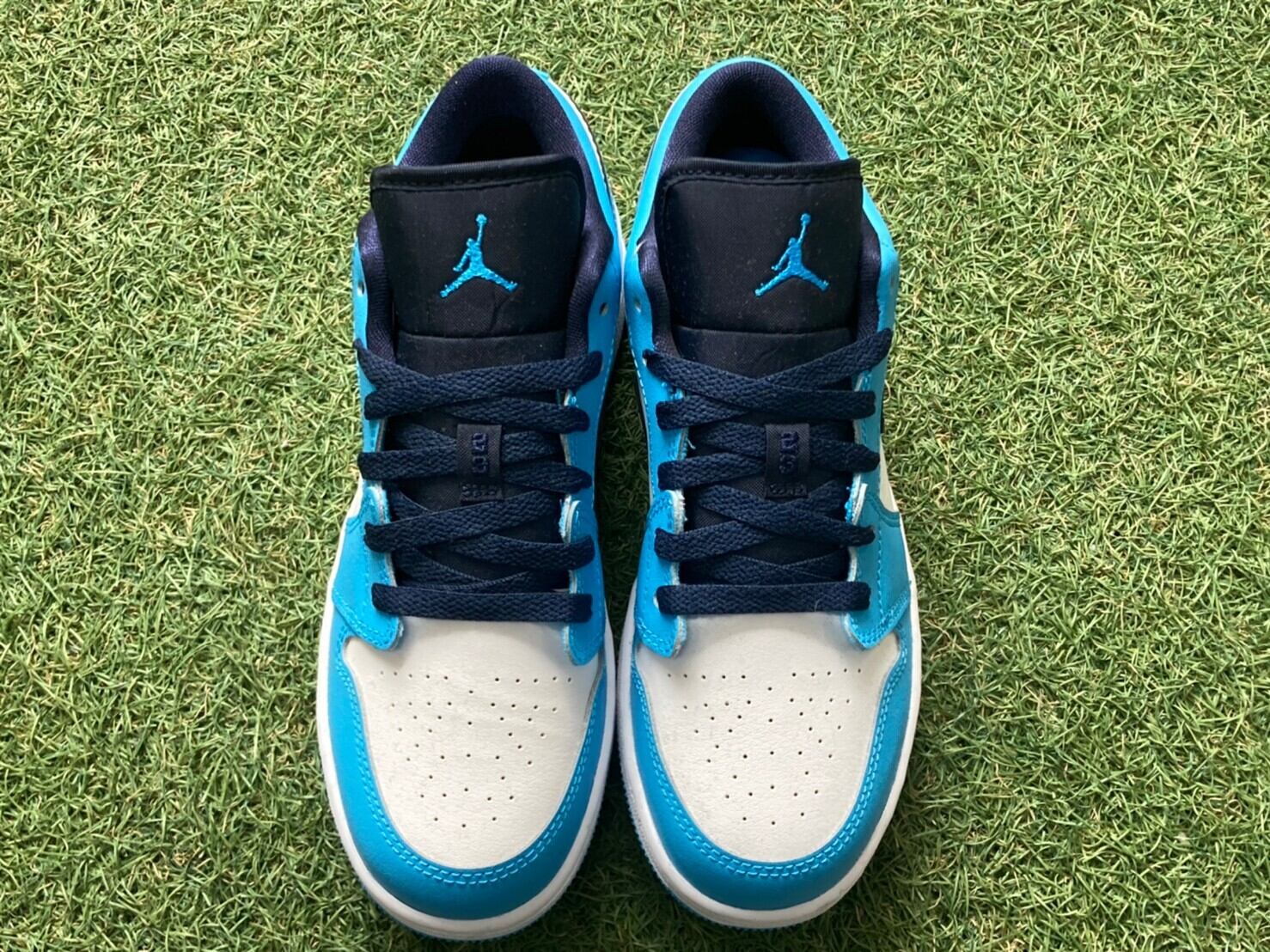 NIKE AIR JORDAN 1 LOW GS POWDER BLUE 553560-144 23.5㎝ 234072 