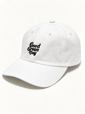 GOOD GREEN DAY CAP WHITE