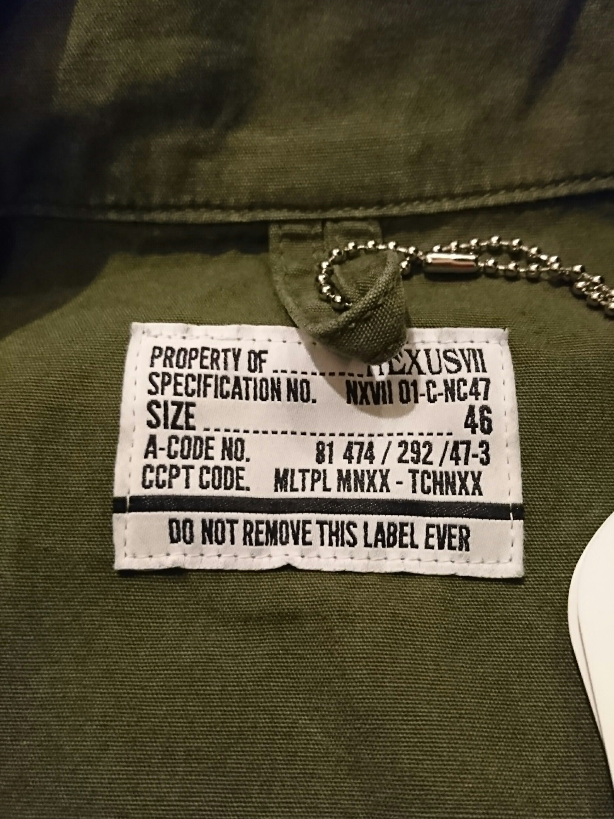 NEXUSVII モッズコート サイズ46 オリーブ NEXUSVII モッズコート サイズ46 オリーブ NEXUSVII モッズコート