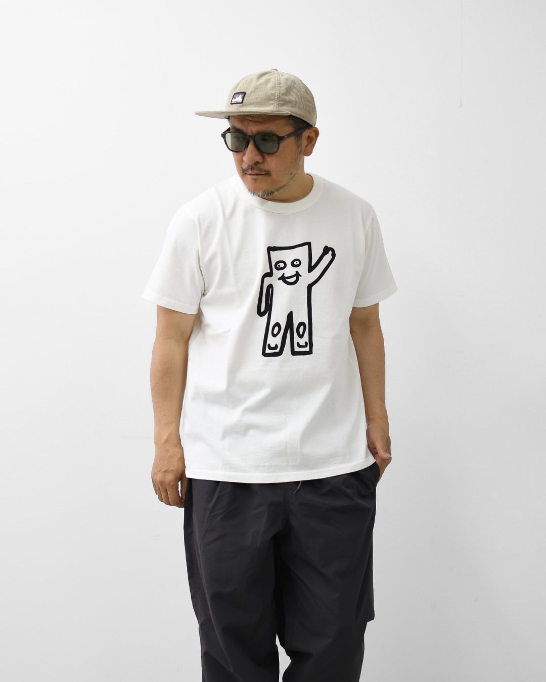 TACOMA FUJI RECORDS [タコマフジレコード] STRETCH MAN Tee designed
