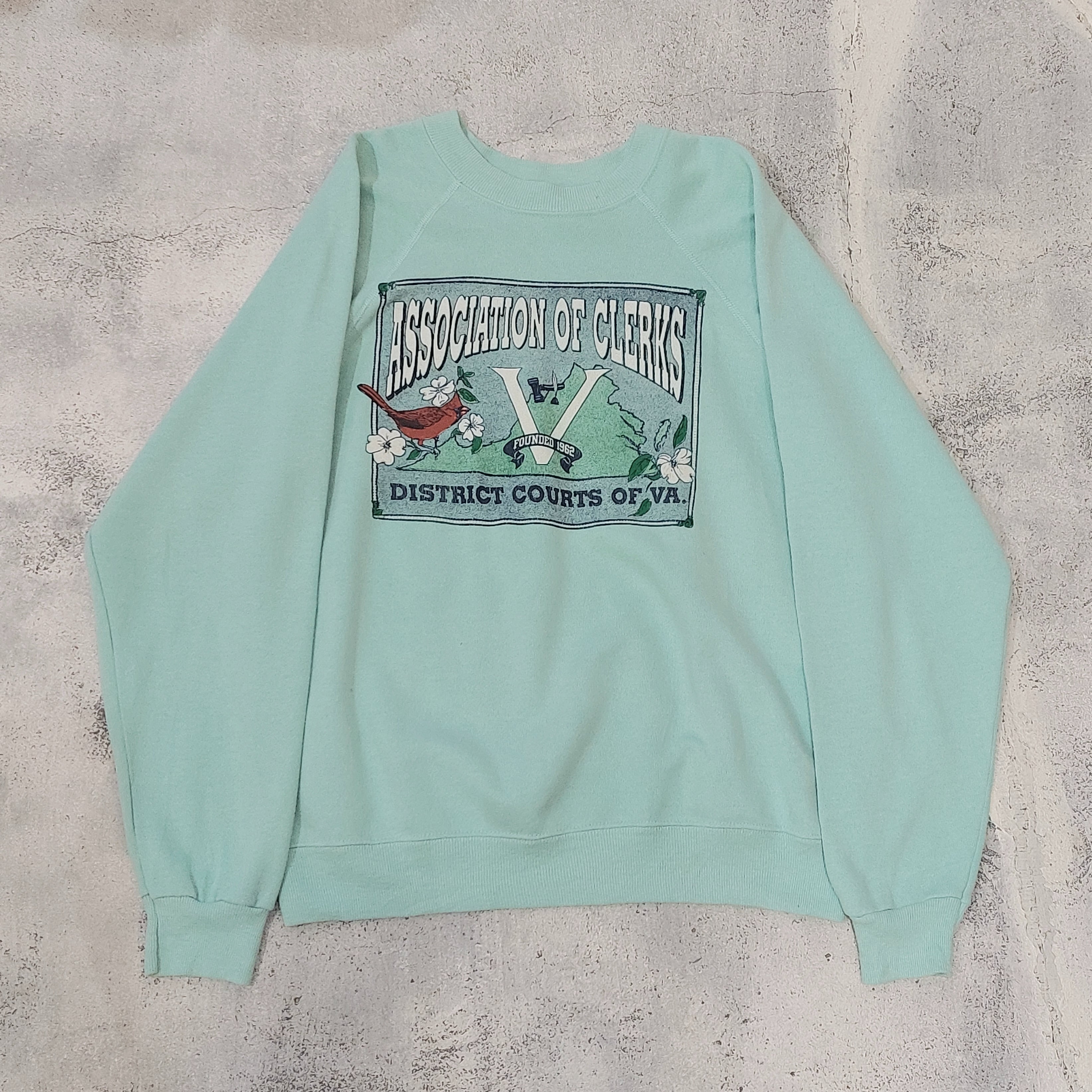 90s Hanes print sweatshirt / Made in USA[fa-766]アメリカ製90年代