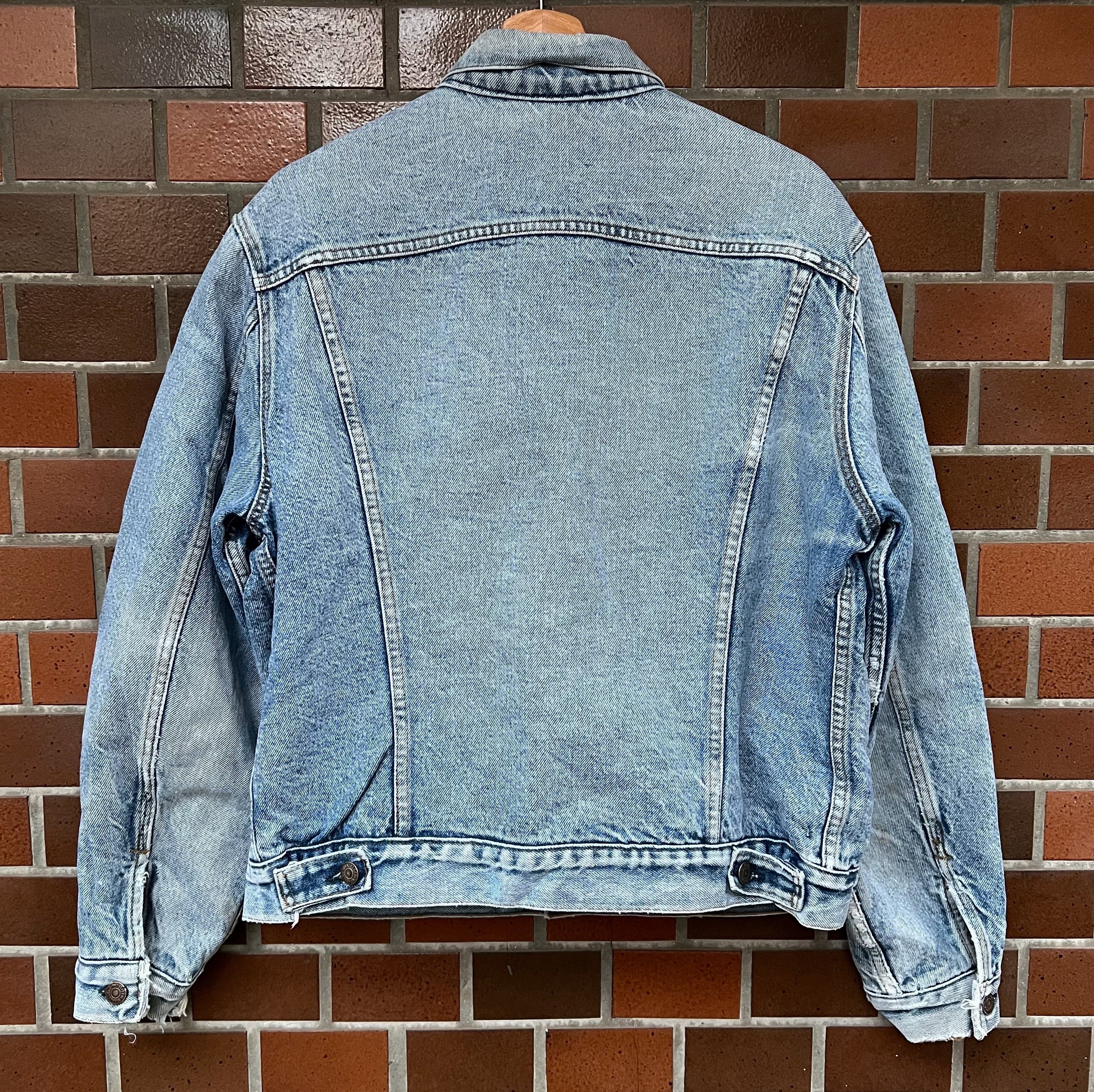 used】80's USA製 リーバイス71506 ブランケットライナー デニム used】80's USA製 リーバイス71506 ブランケットライナー デニム