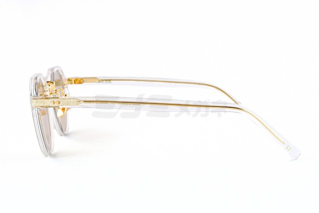 A.D.S.R. クリア サングラス SATCHMO 03c 47サイズ クラウンパント サッチモ コンビネーション ADSR エーディーエスアール 正規品-3枚目