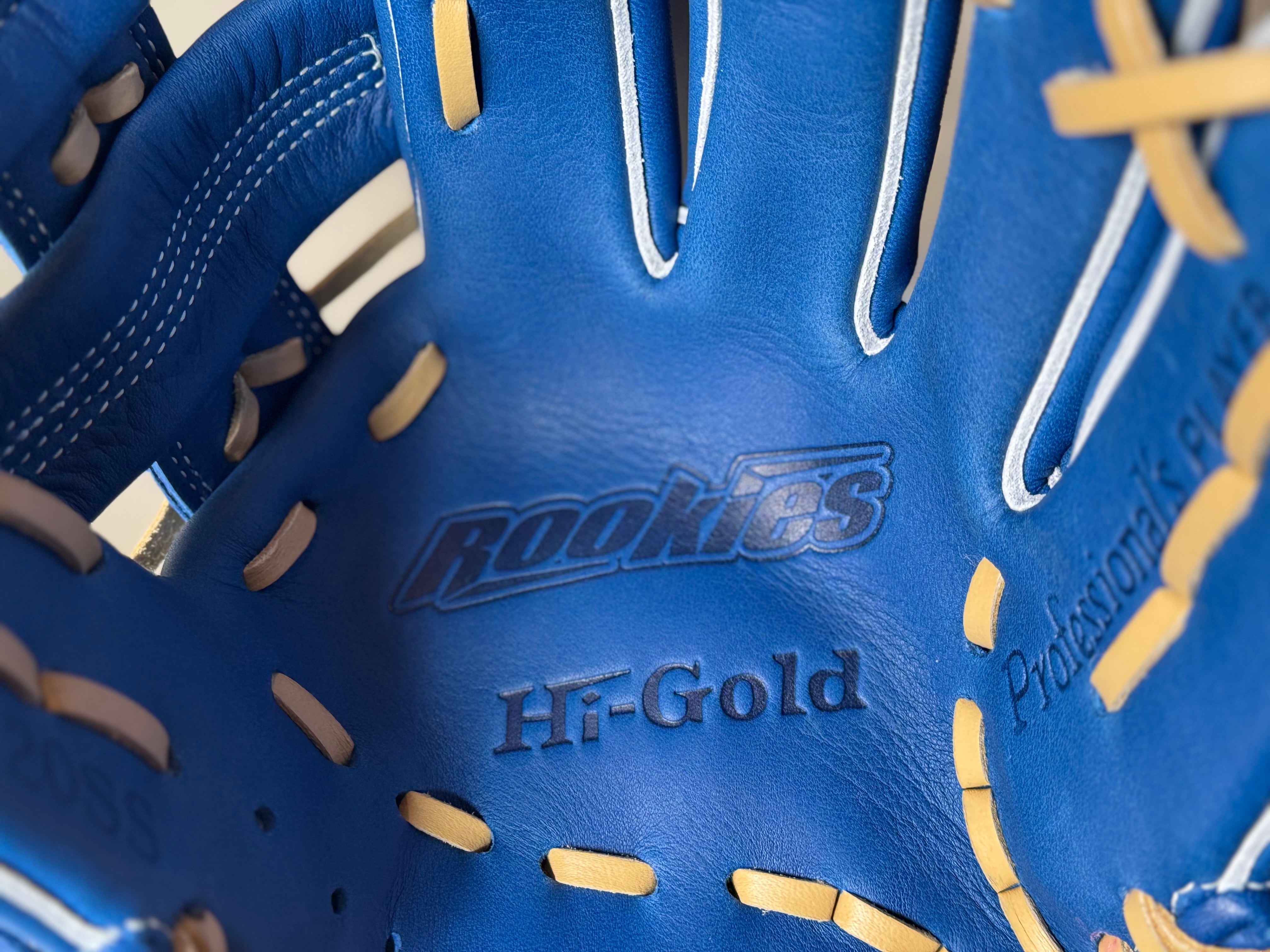 ROOKIES【Hi-GOLD】少年軟式用グローブ SS対象1〜2年生 ブルー | 野球