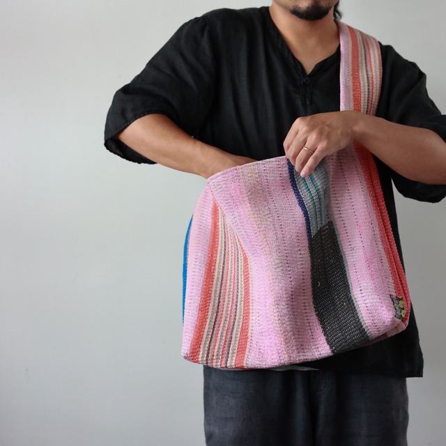 Hagi / Vintage Quilt - Shoulder Bag #31
