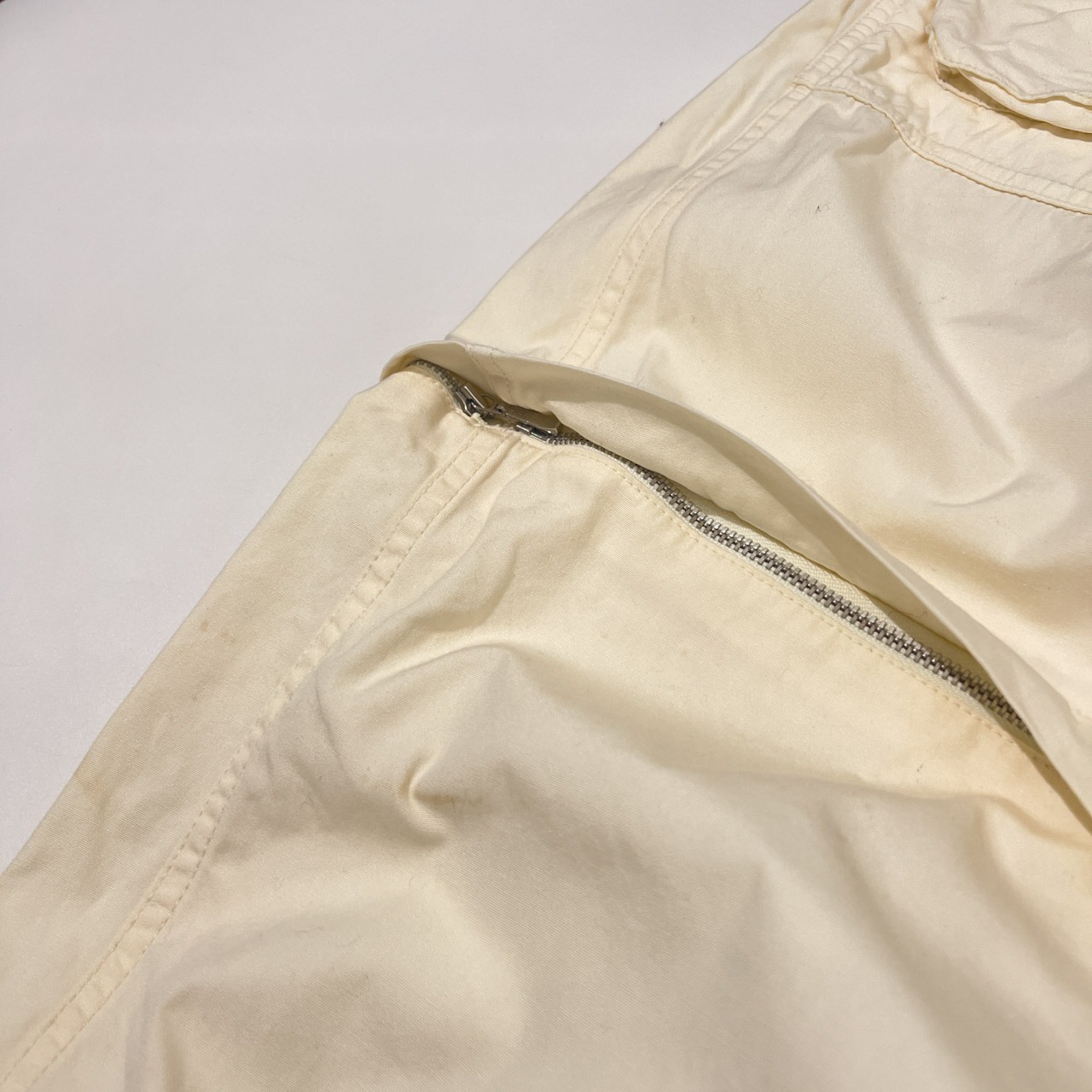 Karl Helmut カールヘルム コットン コンバーチブルパンツ M/ホワイト