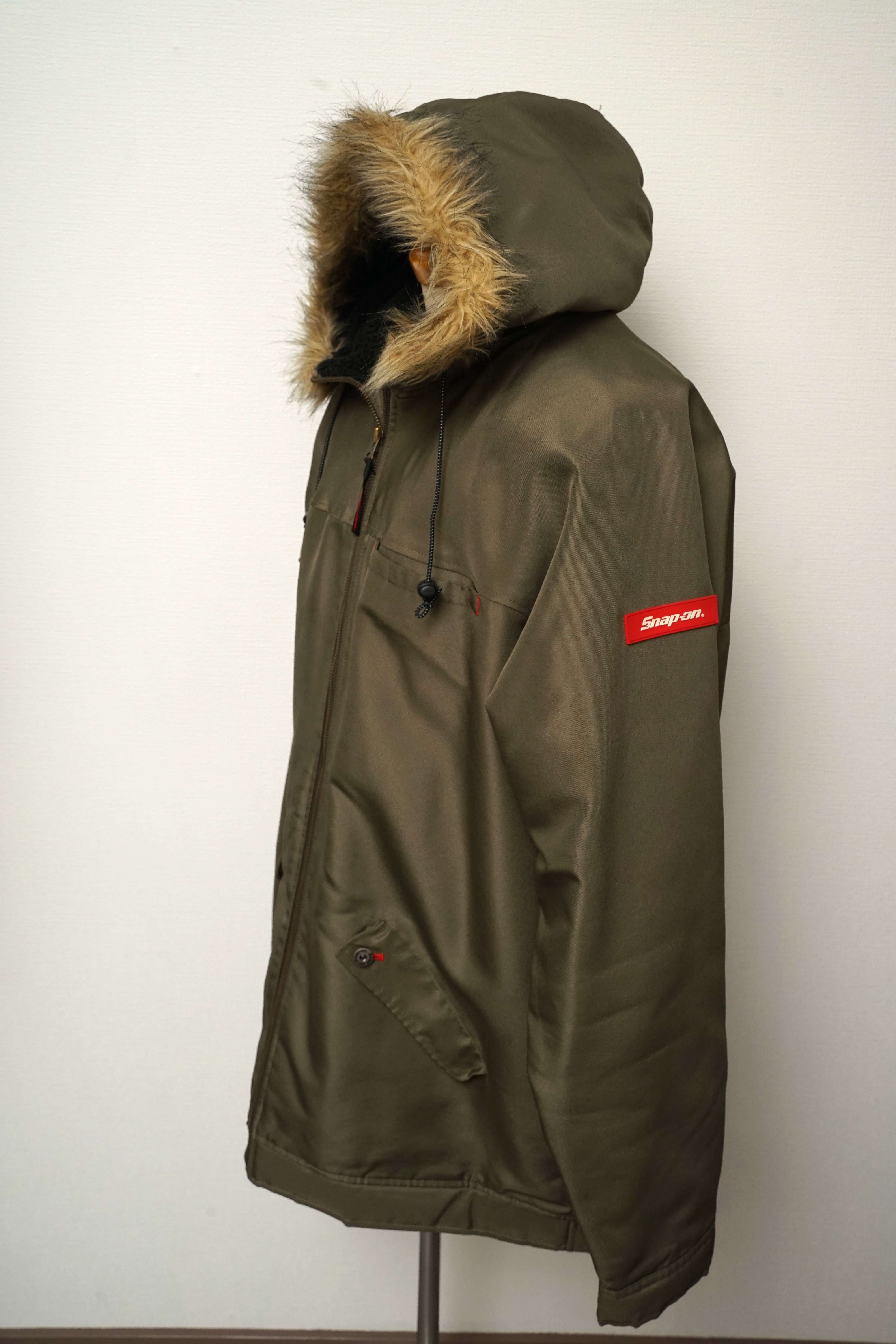 Snap-on スナップオン オリジナル フード付き ボアジャケット