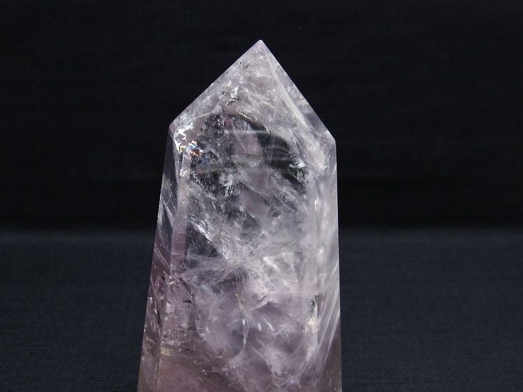 アメジスト 六角柱 紫水晶 ポイント 虹入り 152-2006 | 天然石