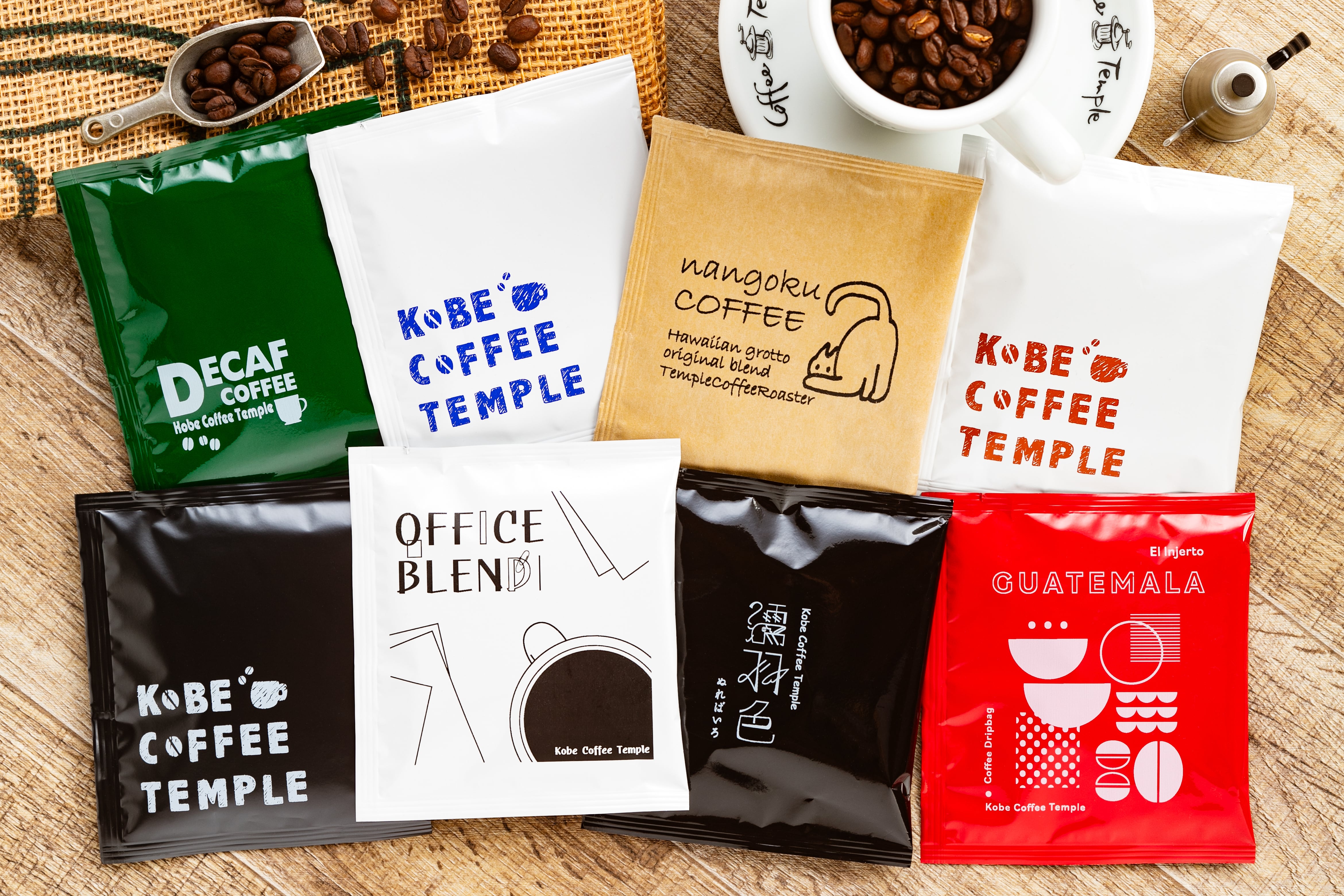 コーヒードリップバック15種類 定期便 50個×12回 | kobe coffee temple