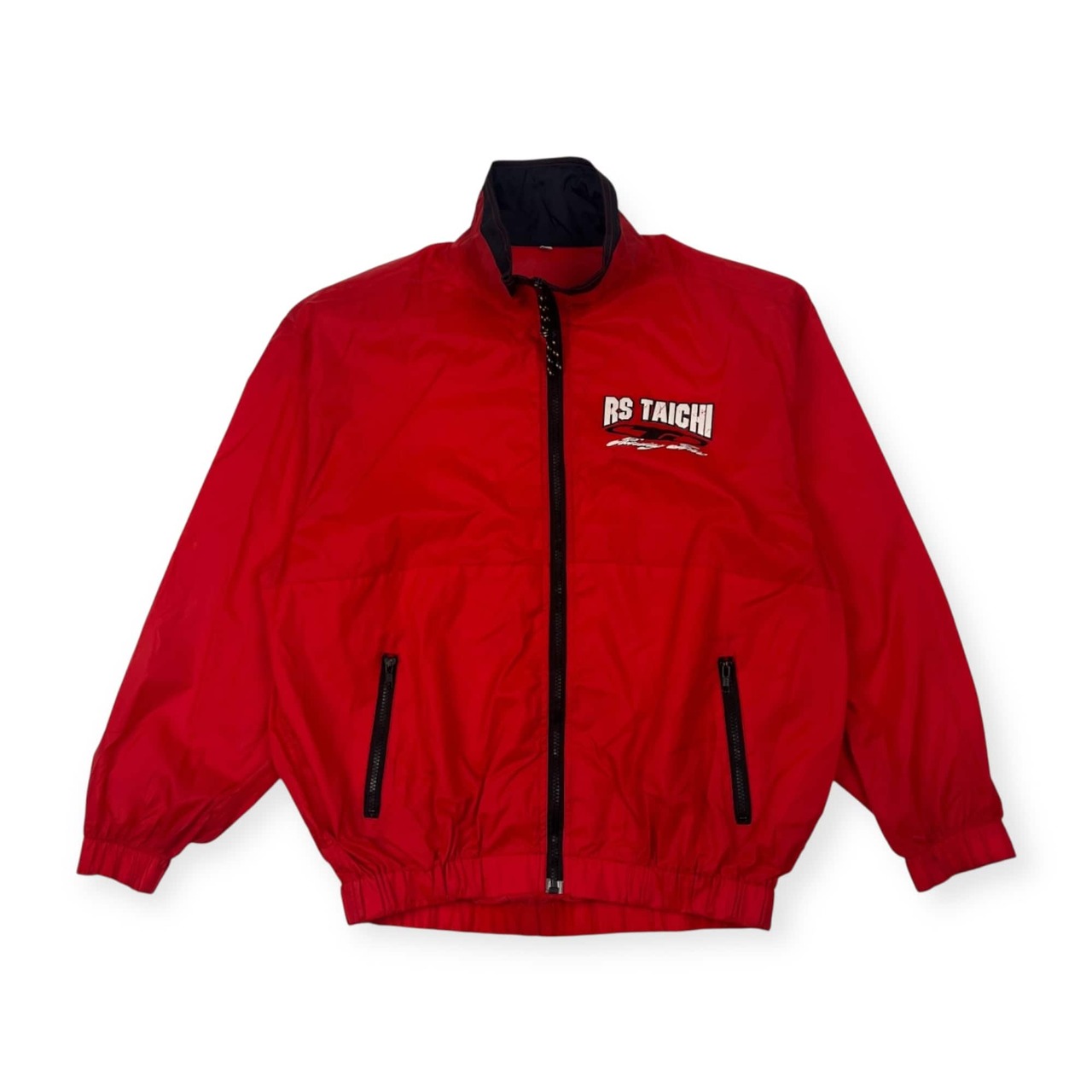 RS TAICHI タイチ  ナイロンジャケット ジャンパー L/レッド メンズ バイク