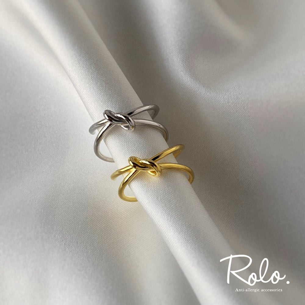 クロスノットリング シルバー925 | Roloshop BASE店 クロスノットリング シルバー925 | Roloshop BASE店