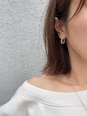 ピュアフローピアス