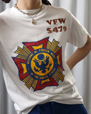 1990's VFW / Printed T-Shirt - 1