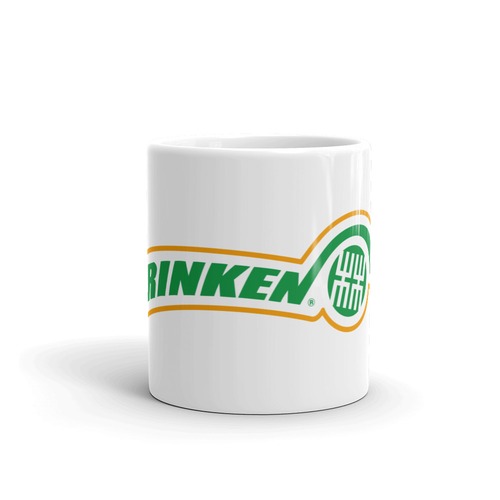 【照屋林賢】オリジナルマグカップ（グリーンロゴ）／Rinken Teruya original mug