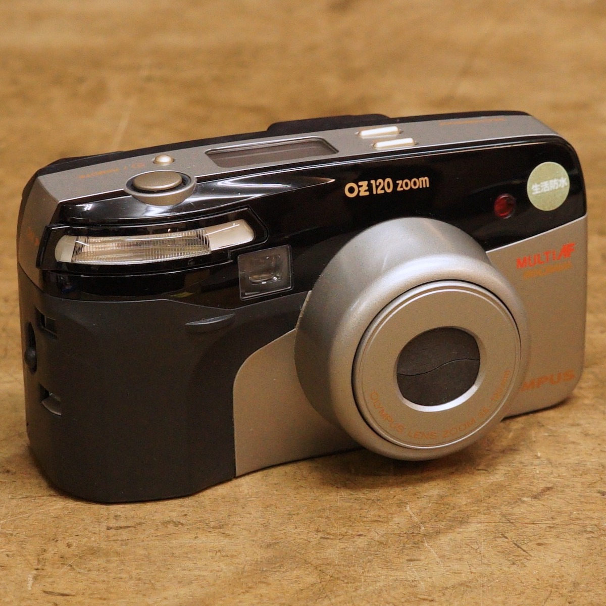 2492FC1 OLYMPUS OZ120 zoom コンパクトフィルムカメラ 中古 電池付き 