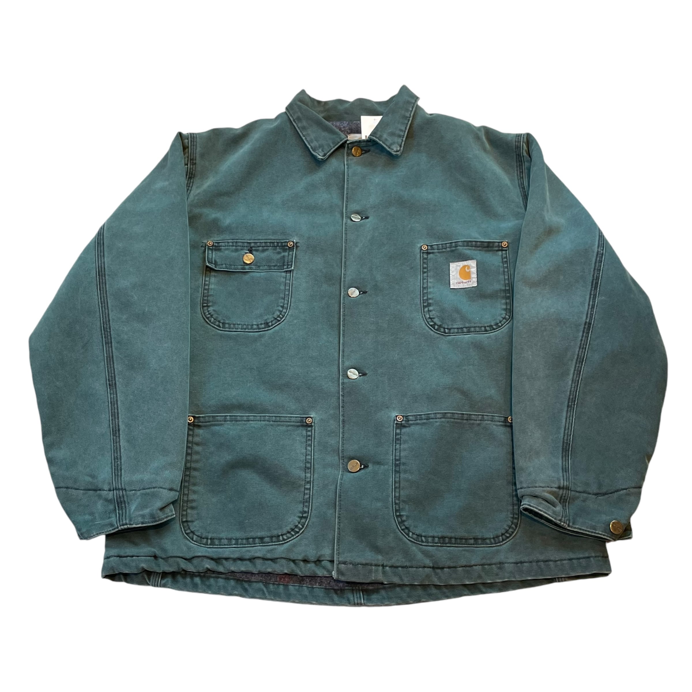 1990s Carhartt "GREEN" Chore Coat