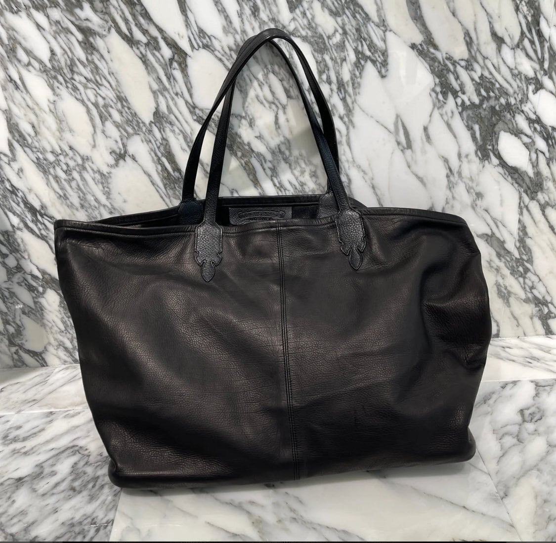 CHROME HEARTS クロムハーツ LUCILLE Leather Tote Bag トートバッグ