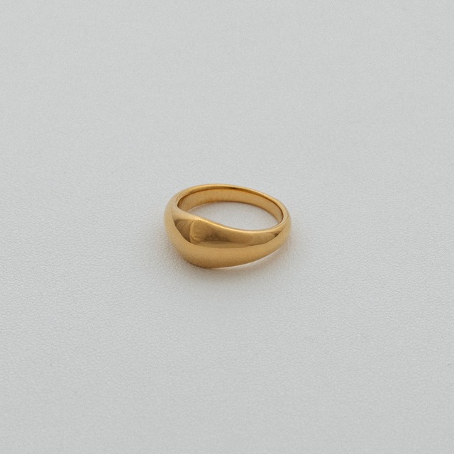 Round shape ring medium Gold