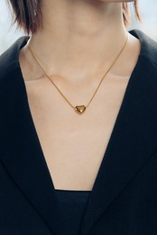 『一粒の愛』 heart necklace