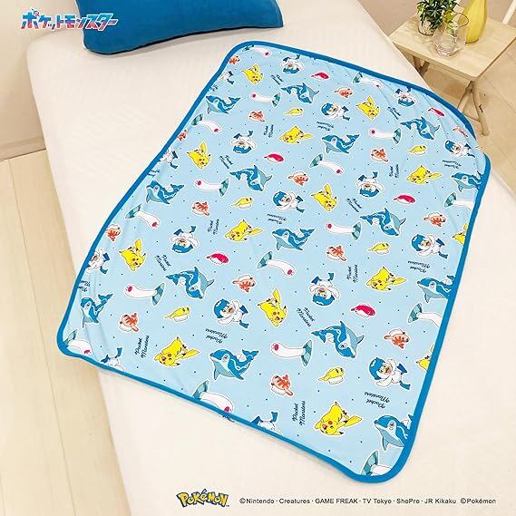MORIPiLO モリシタ 膝掛け ブランケット ポケモン ピカチュウ 70x100cm