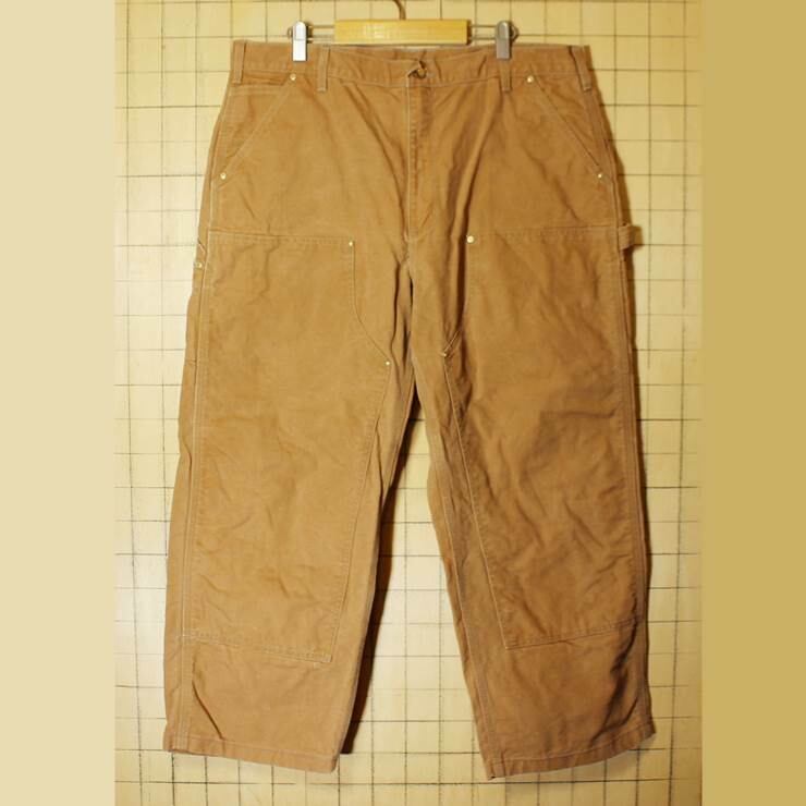 USA製 carhartt カーハート ダブルニー ペインターパンツ ライト