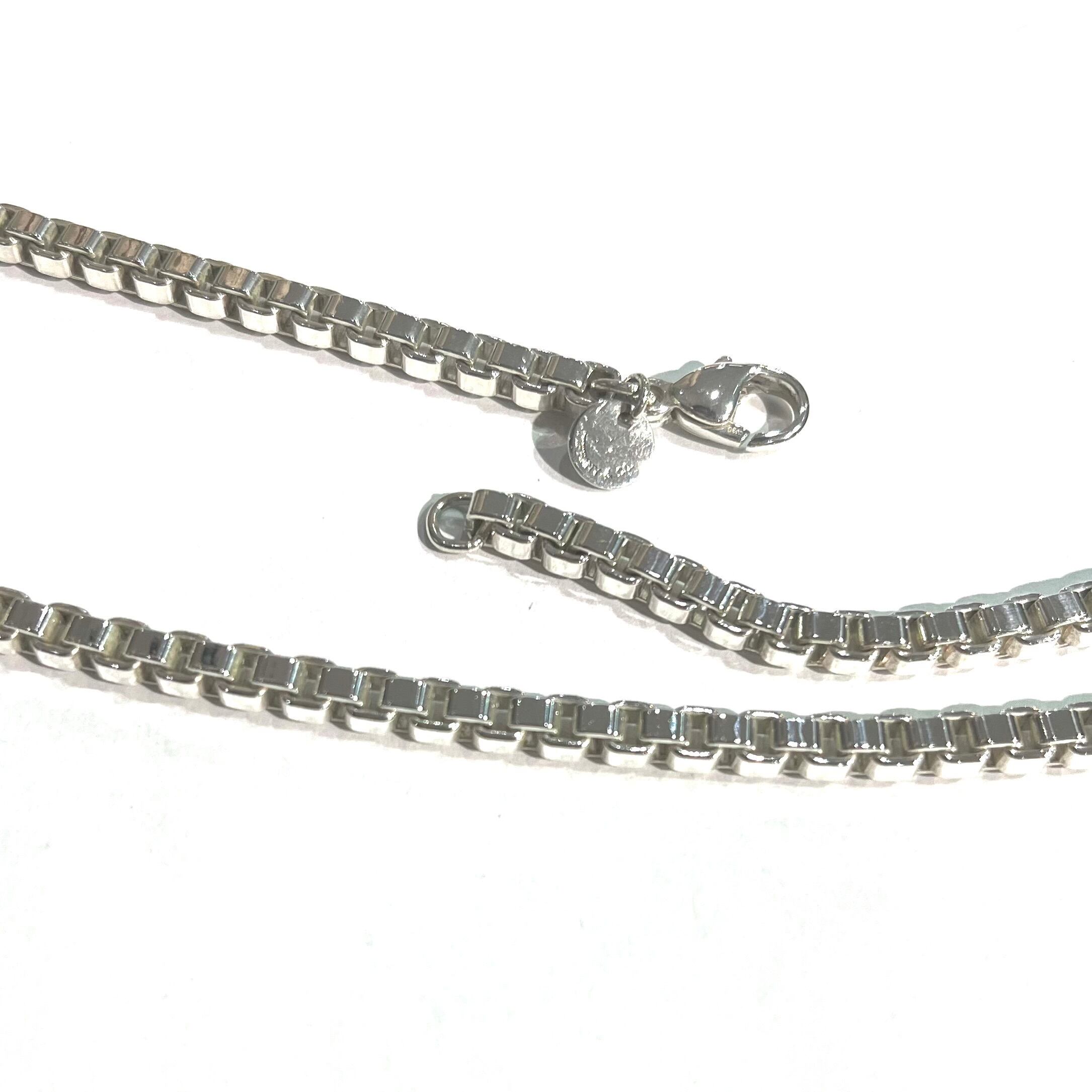 TIFFANY&CO. 】2057ティファニー名作ベネチアンチェーン ネックレス