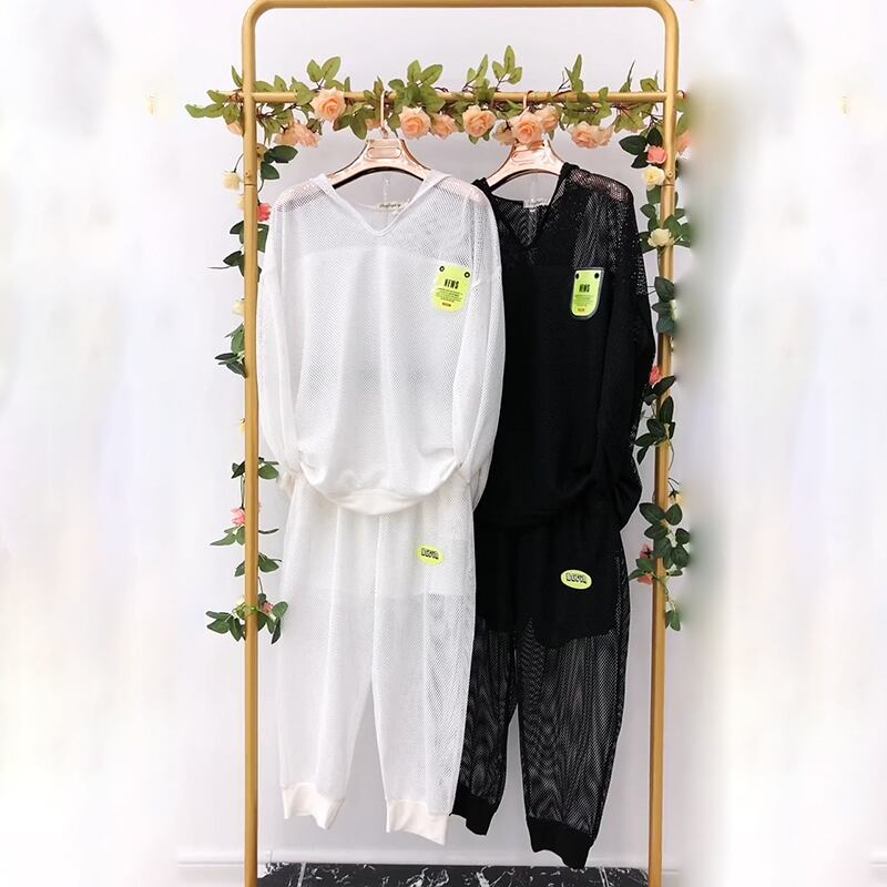 サマートップス フードワイドレッグパンツ 大きめサイズ 夏物 ワイドパンツ ミックスインファッション22688135798