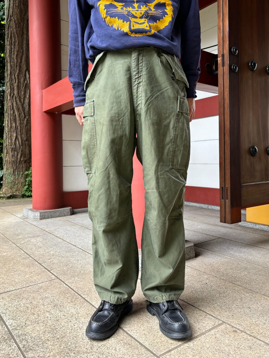 50年代 “S-R” U.S.ARMY M-51 フィールドパンツ ミリタリー 古着 古着屋 