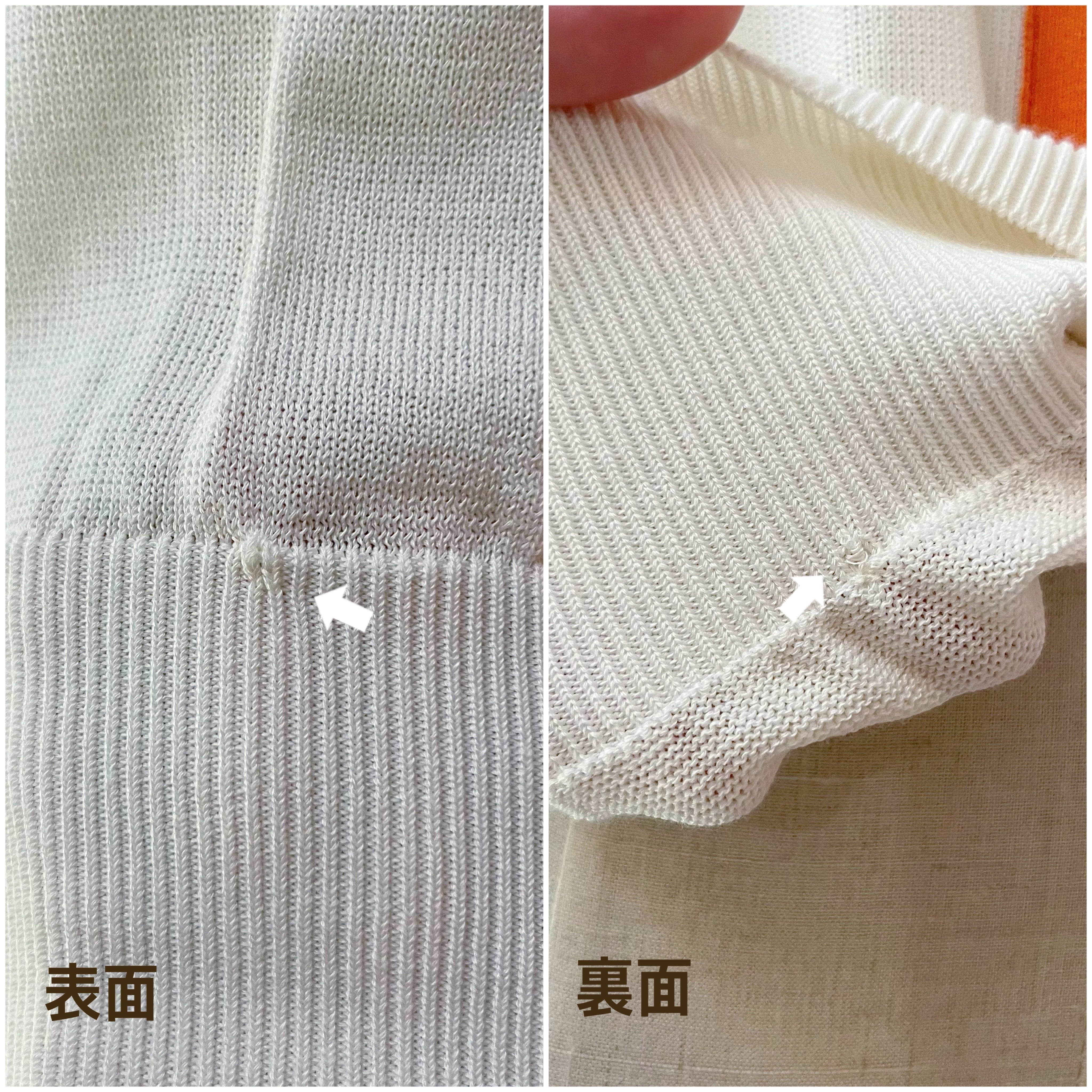 color block coin charm polo knit