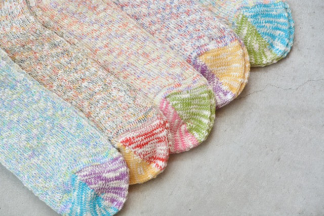 Mauna Kea（マウナケア）スラブリップルピコットソックス(108808)全5色