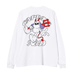 Caprice Devil L/S Tee - White