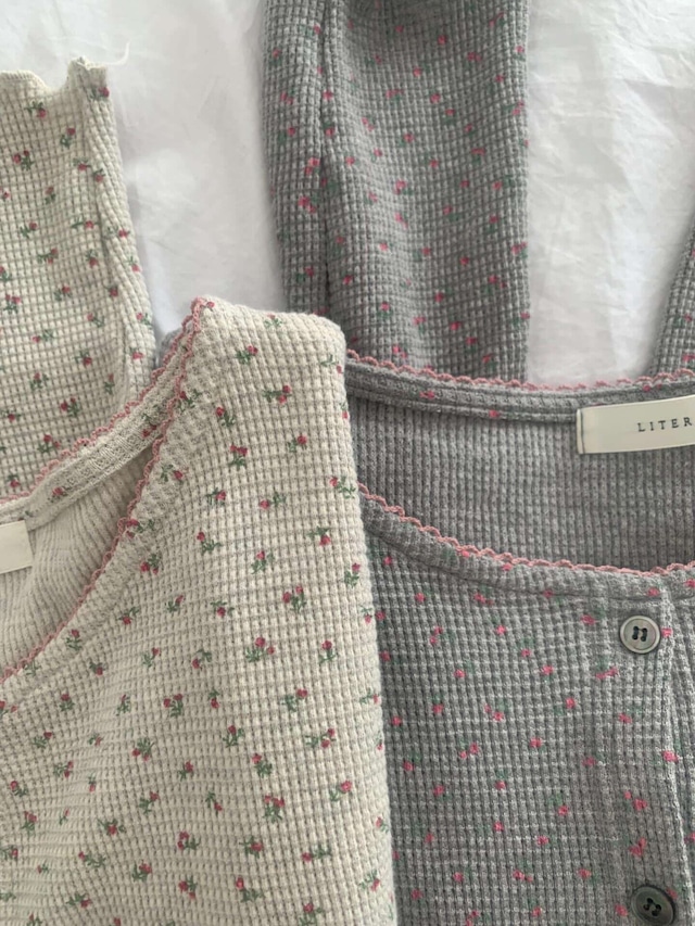 (予約) LITER / Daisy pajama set 2color