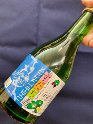 徳島県【本家松浦酒造醸造】“美味しくてアブナイお酒！”☆『鳴門鯛 しゅムリエ すだち酒 300ml』