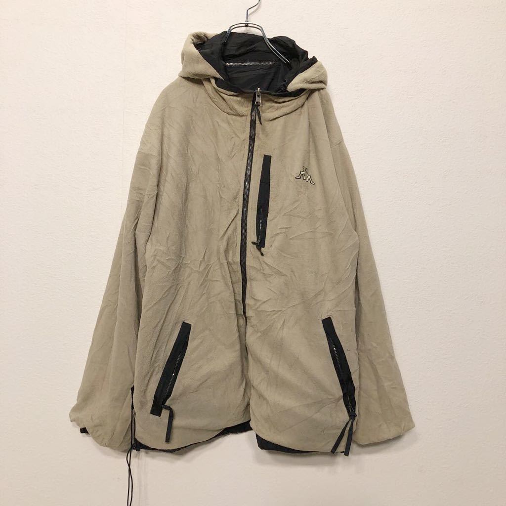 KAPPA リバーシブルジャケット Sサイズ カッパ ナイロン＆フリース