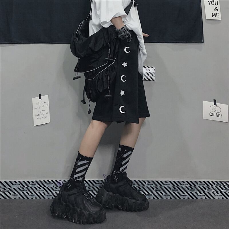 サマースタイルルーズショーツ プリントパンツ レディースカジュアル ストリート 夏物 ブルマー ケッペル14901344695