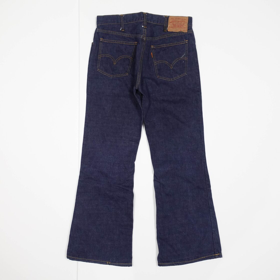 1970年代前半 646-0517 ビッグE リーバイス フレアデニムパンツ W77cm 