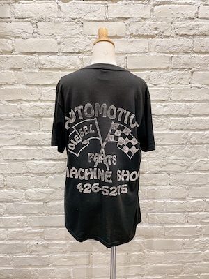 80年代〜 バックプリントヴィンテージポケット付きTシャツ USA製